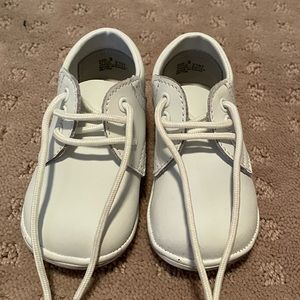 White Oxford Angel Dear baby shoes